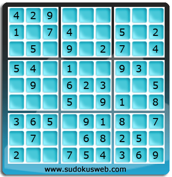 Nivel Muito Facil de Sudoku Nivel Muito Facil de Sudoku