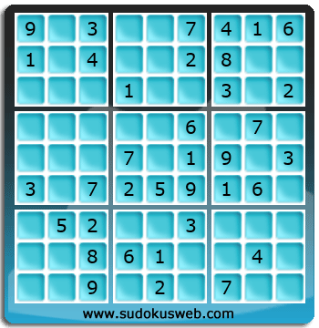 Nivel Facil de Sudoku Nivel Facil de Sudoku