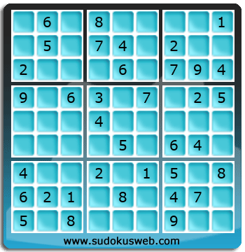 Sudoku de Nivel Fácil Sudoku de Nivel Fácil