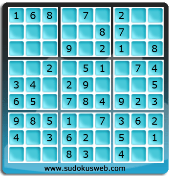 Sudoku de Nivel Muy Fácil Sudoku de Nivel Muy Fácil
