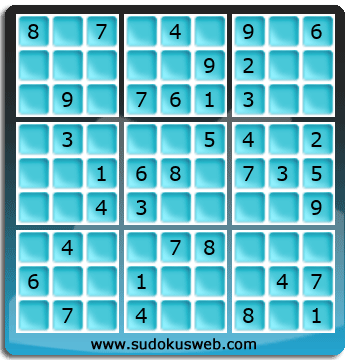 Nivel Facil de Sudoku Nivel Facil de Sudoku