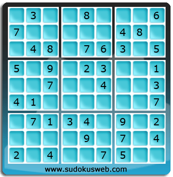 Sudoku de Nivel Fácil Sudoku de Nivel Fácil