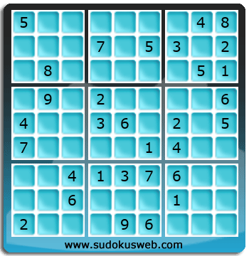 Sudoku von mittelmässiger höhe Sudoku von mittelmässiger höhe