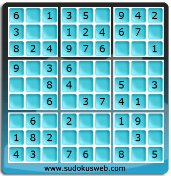Sudoku de Nivel Muy Fácil Sudoku de Nivel Muy Fácil
