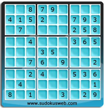 Sudoku de Nivel Fácil Sudoku de Nivel Fácil