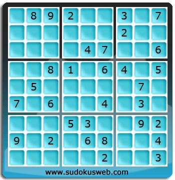 Sudoku de Nivel Medio Sudoku de Nivel Medio