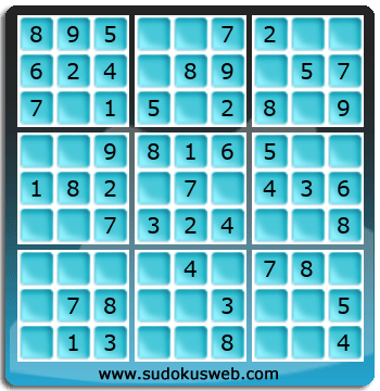 Very Easy Level Sudoku Very Easy Level Sudoku