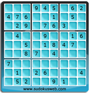 Sudoku de Nivel Fácil Sudoku de Nivel Fácil