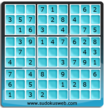 Sudoku de Nivell Molt Fàcil Sudoku de Nivell Molt Fàcil