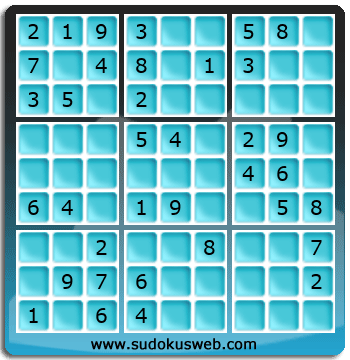 Sudoku de Niveau Facile Sudoku de Niveau Facile