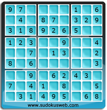 Sudoku de Nivel Muy Fácil Sudoku de Nivel Muy Fácil