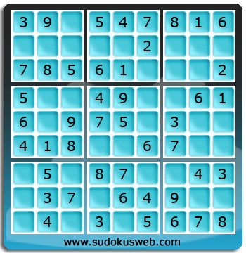 Sudoku de Nivell Molt Fàcil Sudoku de Nivell Molt Fàcil