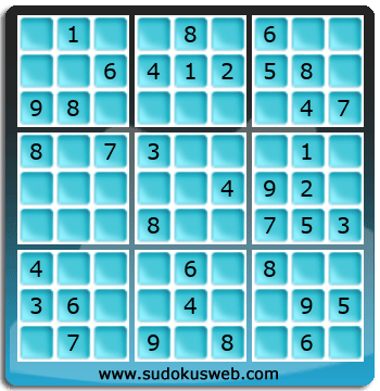 Sudoku von einfacher höhe