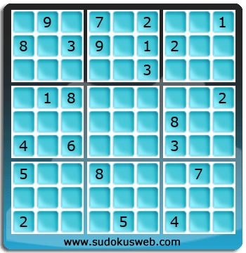 Sudoku von Fachmännischer höhe