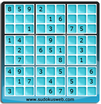 Sudoku de Nivell Fàcil Sudoku de Nivell Fàcil