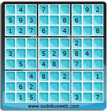 Sudoku de Nivel Fácil Sudoku de Nivel Fácil