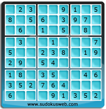 Sudoku de Nivell Molt Fàcil Sudoku de Nivell Molt Fàcil