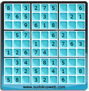 Sudoku de Nivel Muy Fácil Sudoku de Nivel Muy Fácil