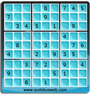 Sudoku de Nivel Medio Sudoku de Nivel Medio
