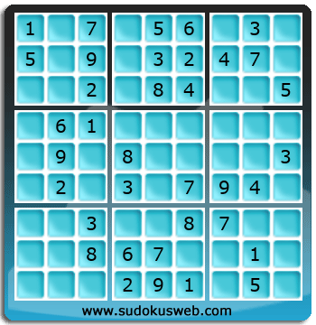 Sudoku de Nivel Fácil Sudoku de Nivel Fácil