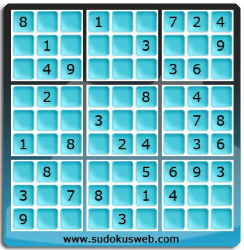 Sudoku de Nivel Fácil Sudoku de Nivel Fácil