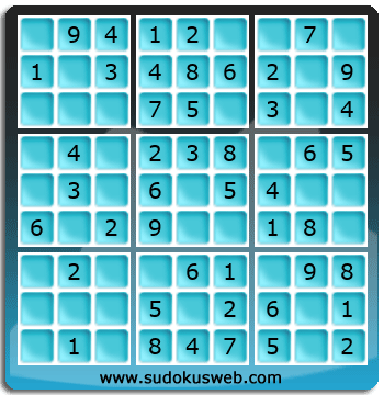 Sudoku de Nivel Muy Fácil