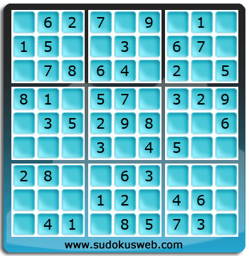 Sudoku de Nivel Muy Fácil