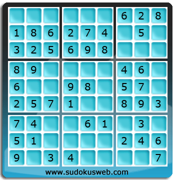 Sudoku de Nivell Molt Fàcil Sudoku de Nivell Molt Fàcil
