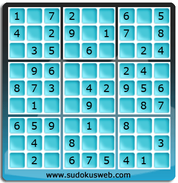 Nivel Muito Facil de Sudoku