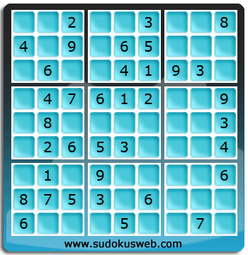 Sudoku von einfacher höhe