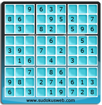 Nivel Muito Facil de Sudoku Nivel Muito Facil de Sudoku