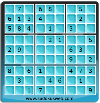 Nivel Facil de Sudoku Nivel Facil de Sudoku