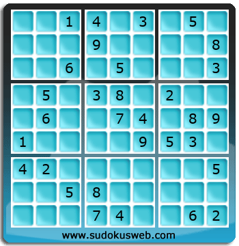 Sudoku von mittelmässiger höhe