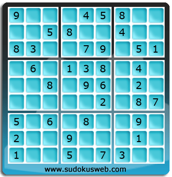 Nivel Facil de Sudoku