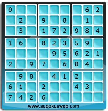 Sudoku de Nivell Molt Fàcil Sudoku de Nivell Molt Fàcil