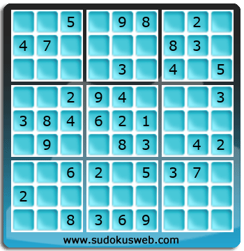 Sudoku von einfacher höhe