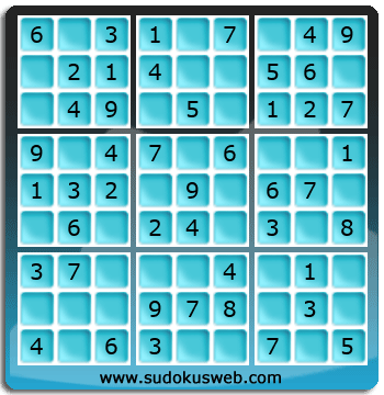 Sudoku de Nivell Molt Fàcil
