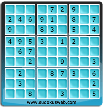 Sudoku de Niveau Facile Sudoku de Niveau Facile