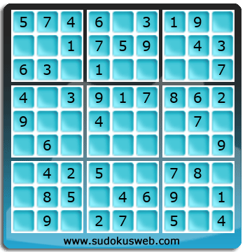 Sudoku von sehr einfacher höhe Sudoku von sehr einfacher höhe