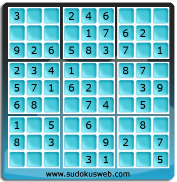 Sudoku de Nivell Molt Fàcil Sudoku de Nivell Molt Fàcil