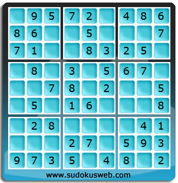 Sudoku de Niveau Très Facile Sudoku de Niveau Très Facile