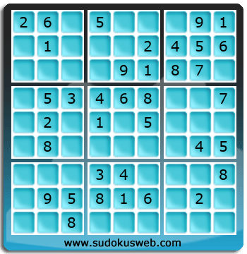 Sudoku de Niveau Facile Sudoku de Niveau Facile