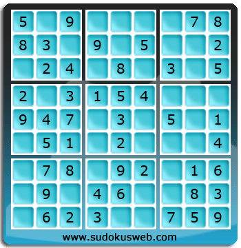 Very Easy Level Sudoku Very Easy Level Sudoku