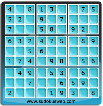 Sudoku de Niveau Très Facile Sudoku de Niveau Très Facile