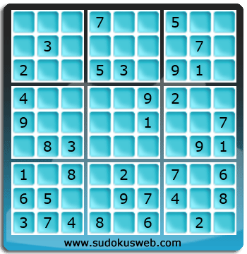 Sudoku de Niveau Facile Sudoku de Niveau Facile