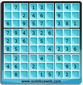 Nivel Muito Facil de Sudoku