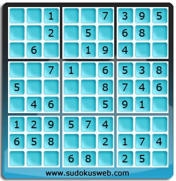 가장 쉬운 단계의 스도쿠 가장 쉬운 단계의 스도쿠