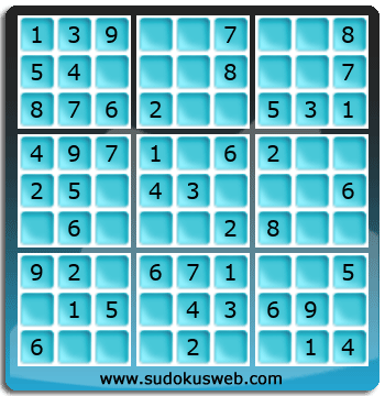 Nivel Muito Facil de Sudoku