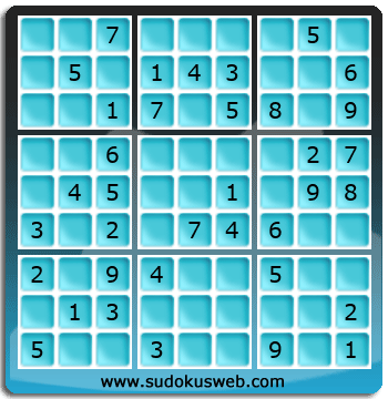 쉬운 단계의 스도쿠