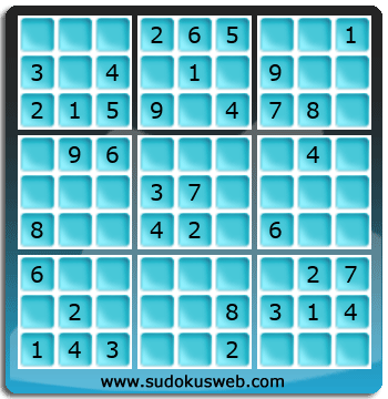 Sudoku von einfacher höhe